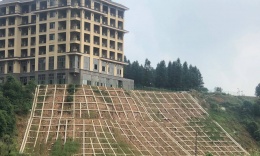 廣西西溪溫泉度假村邊坡支護(hù)項目